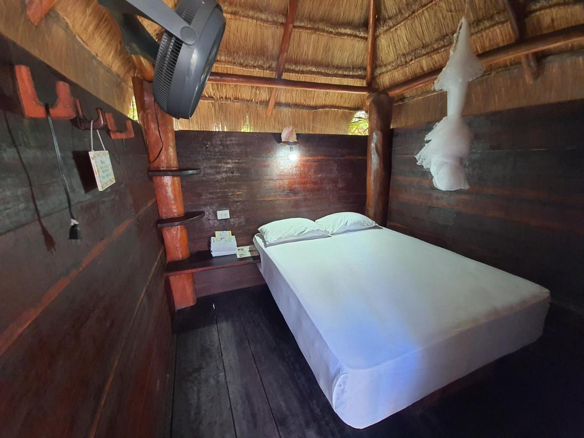 Eco Cabanas Bluekay Hotel Mahahual Bagian luar foto