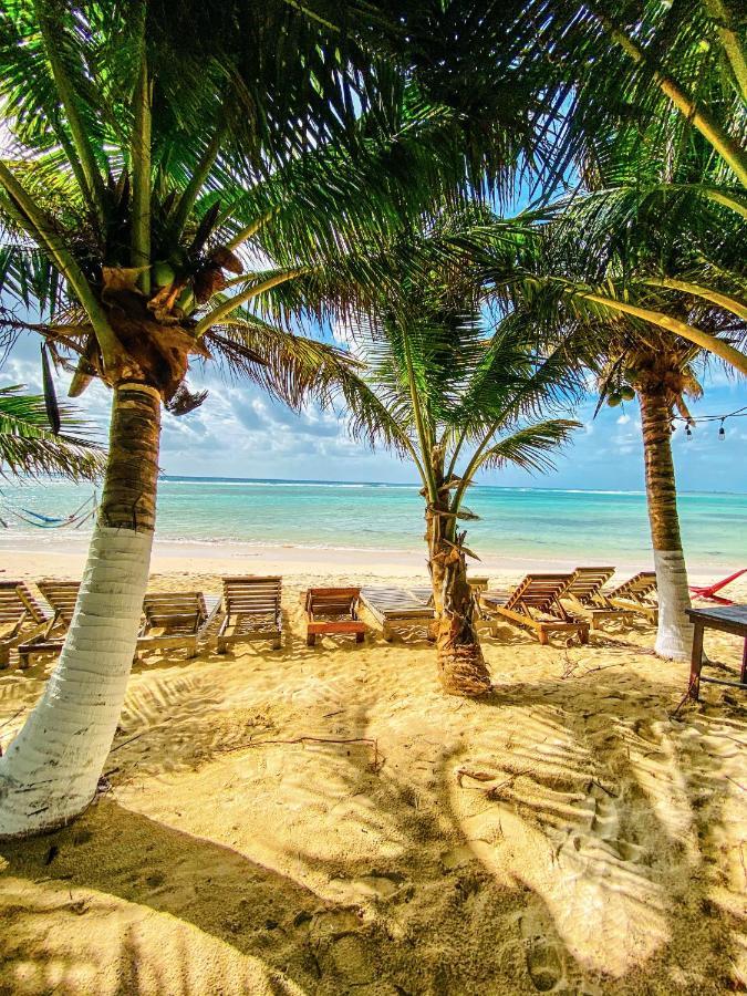 Eco Cabanas Bluekay Mahahual Bagian luar foto
