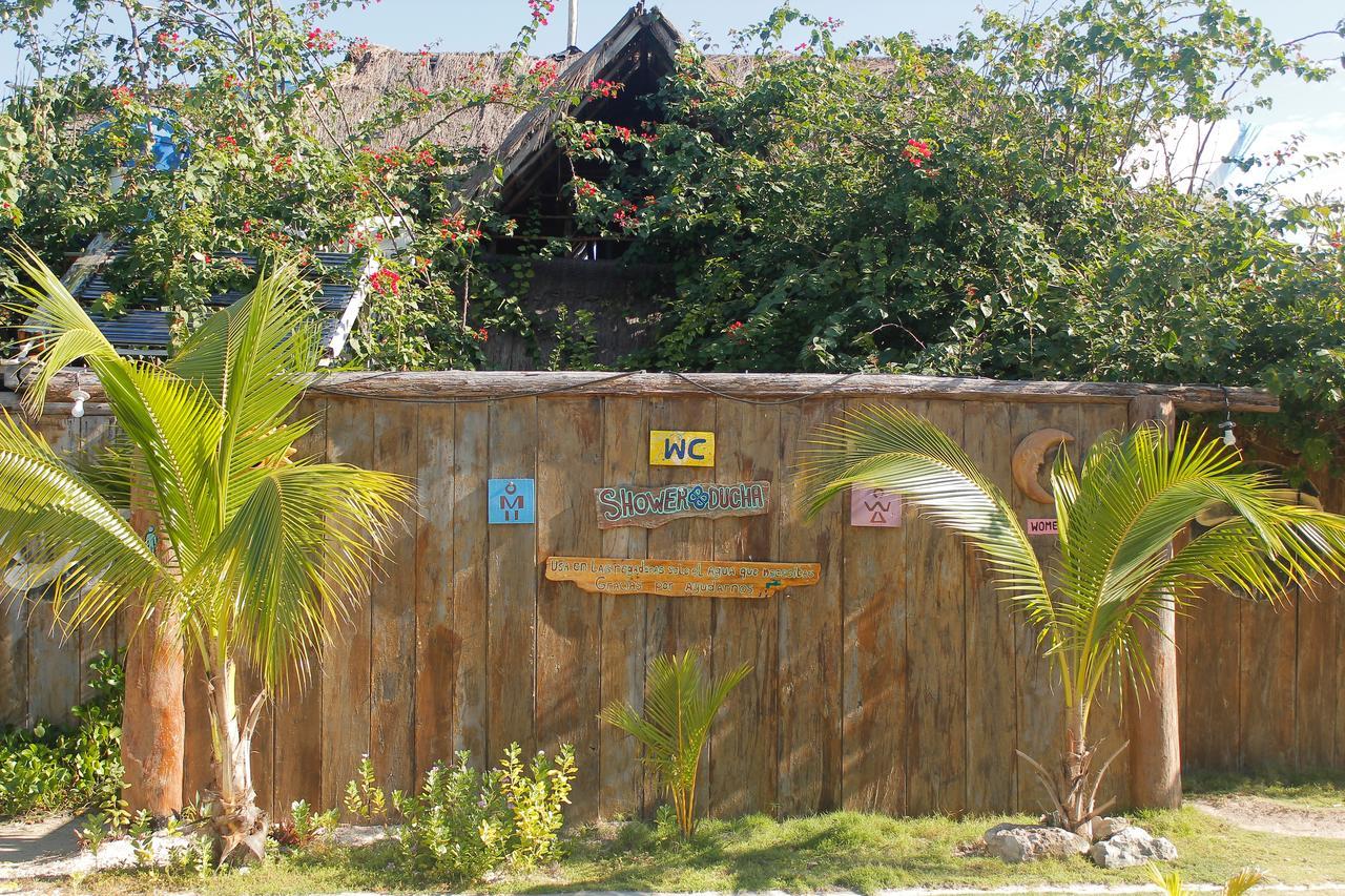 Eco Cabanas Bluekay Hotel Mahahual Bagian luar foto