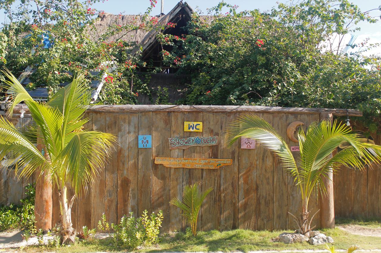 Eco Cabanas Bluekay Mahahual Bagian luar foto