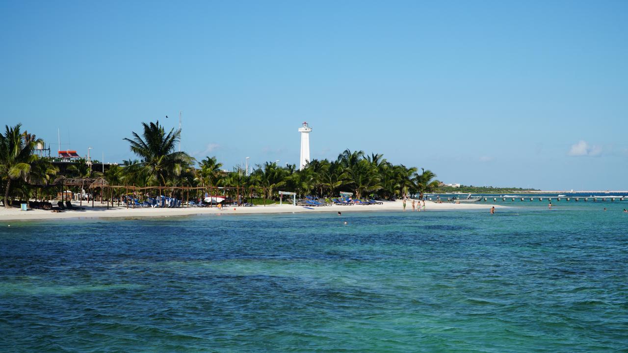 Eco Cabanas Bluekay Mahahual Bagian luar foto