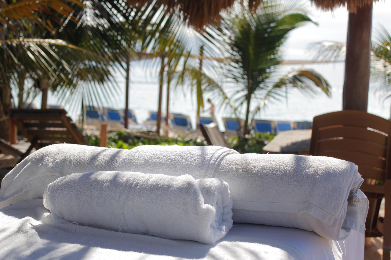 Eco Cabanas Bluekay Mahahual Bagian luar foto