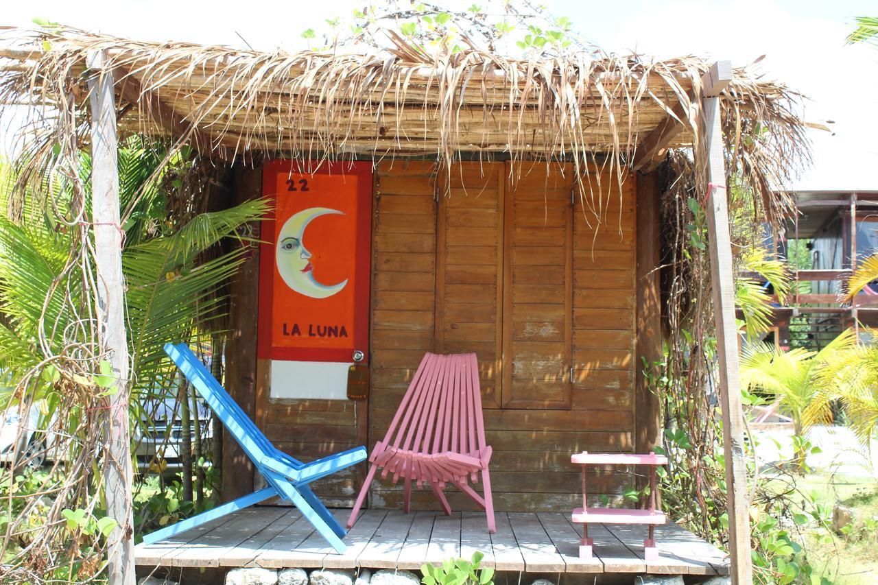 Eco Cabanas Bluekay Hotel Mahahual Bagian luar foto