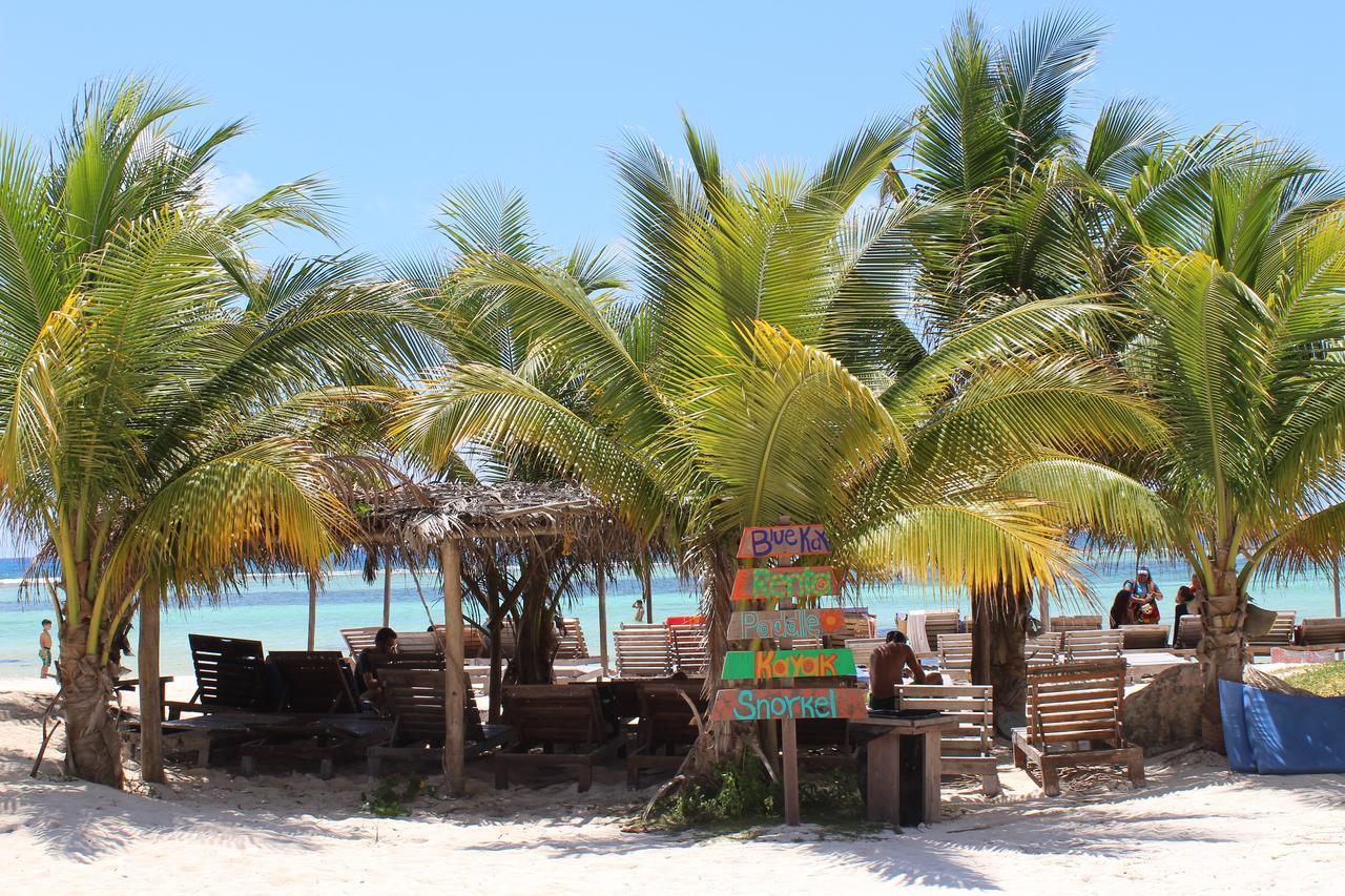 Eco Cabanas Bluekay Mahahual Bagian luar foto