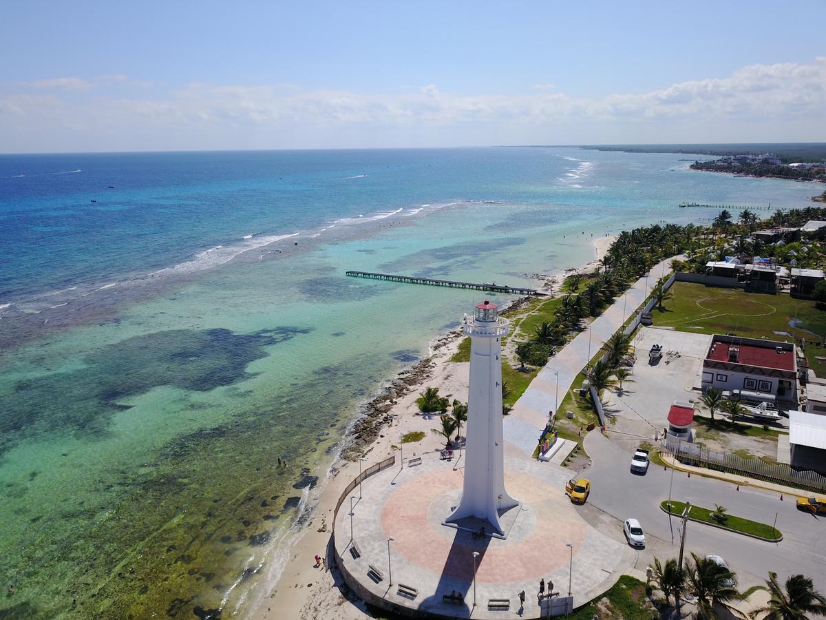 Eco Cabanas Bluekay Mahahual Bagian luar foto